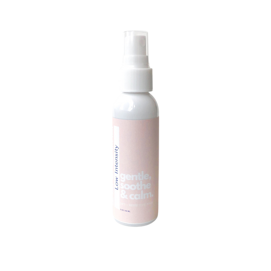 Low Intensity No-Wash Hair Spray for sensitive scalps