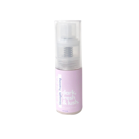 Strength Training Dry Shampoo for dark hair – natural and residue-free